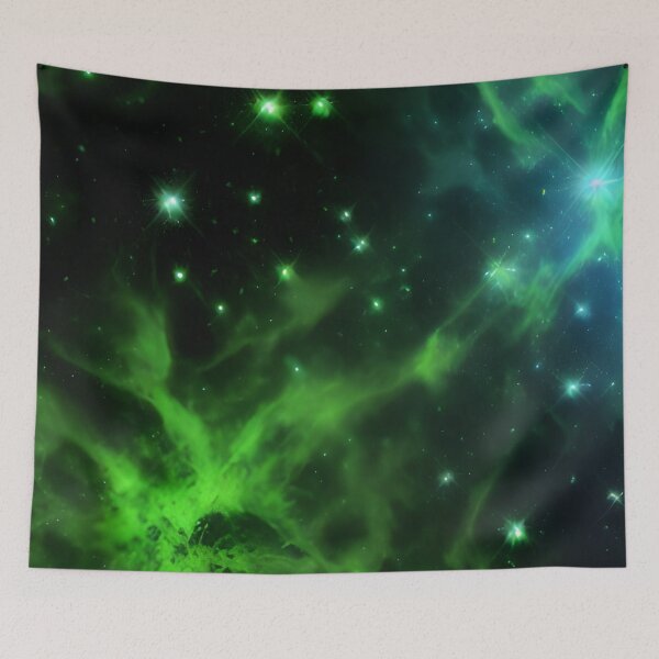 Artikelvorschau, Bright Green Nebula Space entworfen und verkauft von VersoShopping.