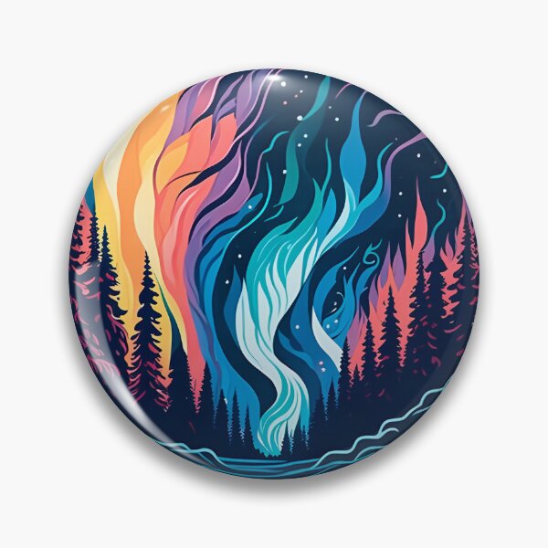 Item preview, Aurora borealis night landscape 02 designed and sold by Alan Javier Cordoba Espinosa.