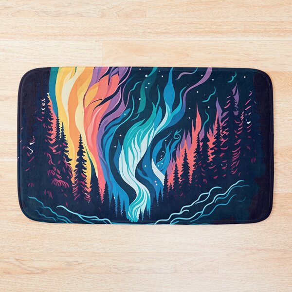 Item preview, Aurora borealis night landscape 02 designed and sold by Alan Javier Cordoba Espinosa.