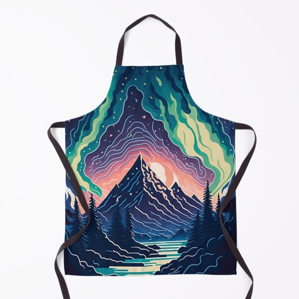 Item preview, Aurora borealis night landscape 03 designed and sold by Alan Javier Cordoba Espinosa.