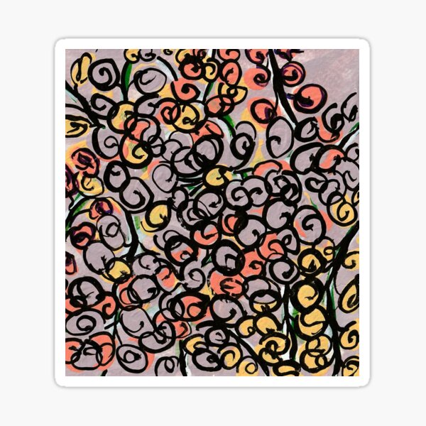 "Squiggles" Sticker