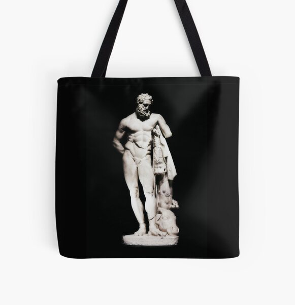 Art Tote Bag, Artsy Tote Bag, Greek Statue Tote Bag, Michelangelo