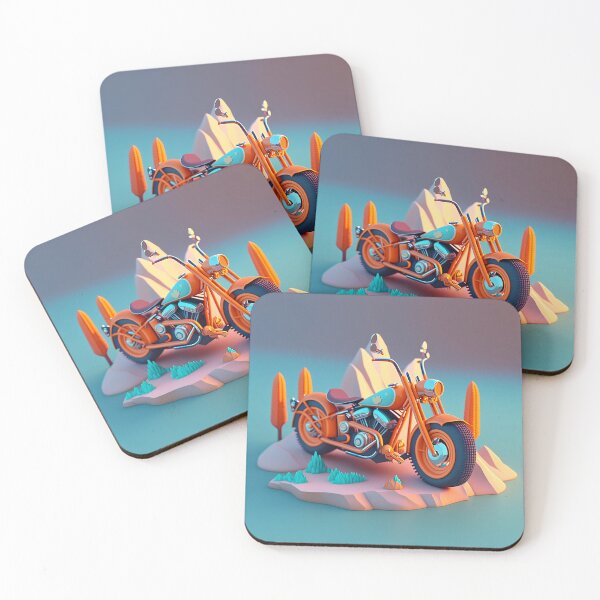 Item preview, Aesthetic Motorcycle Art: A Must-Have for Redbubble Collectors  designed and sold by beben76.