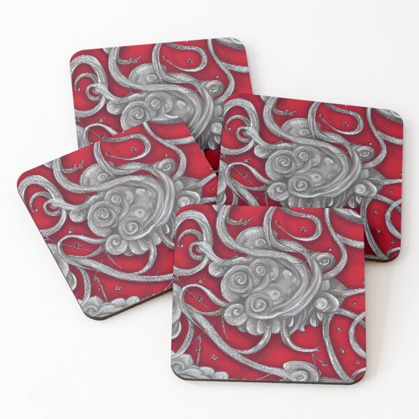Artikelvorschau, Ruby Inspired Design With A Touch Of Silver (02) entworfen und verkauft von DEBPIX.