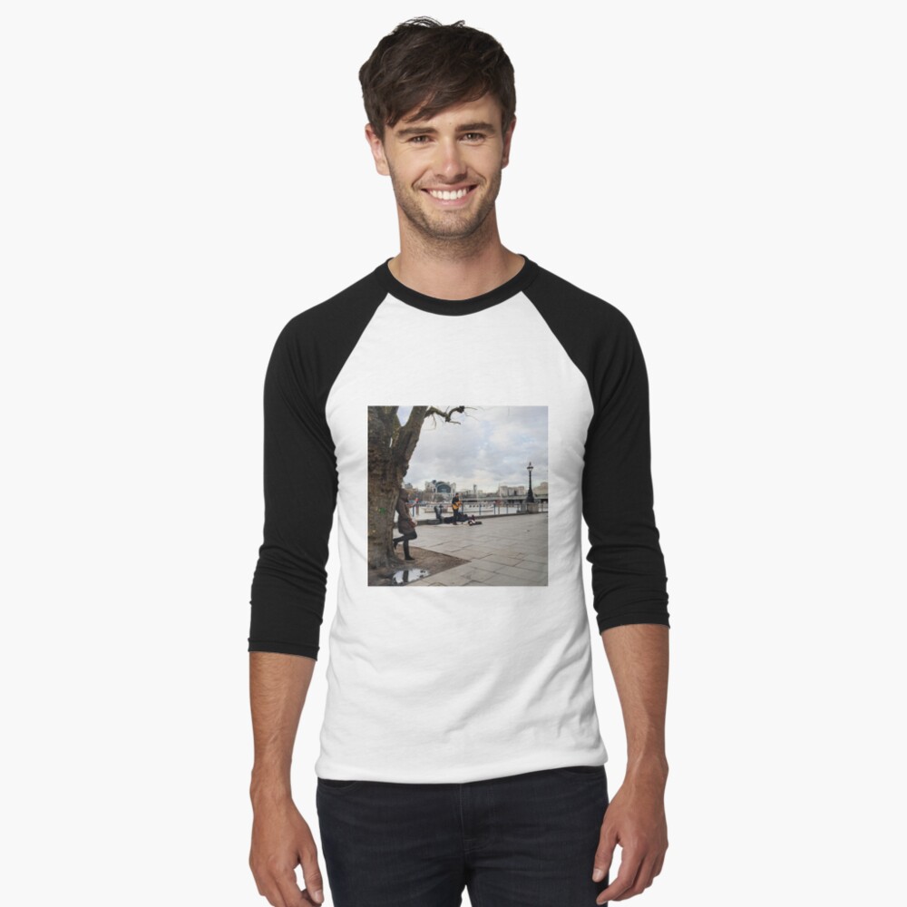 Item preview, Baseball ¾ Sleeve T-Shirt designed and sold by adamayokuy.