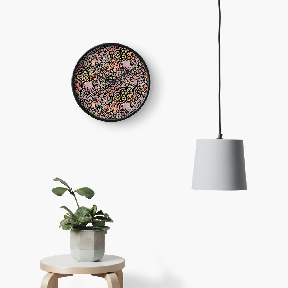 Item preview, Clock designed and sold by BabZartStudio.