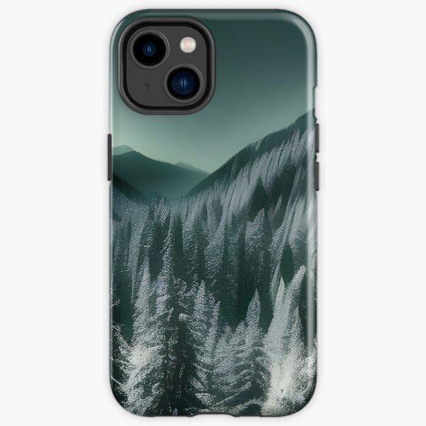 The mountain peaks are sleeping in the dark of night, The whole world&#39;s wrapped in slumber deep and tight iPhone Tough Case