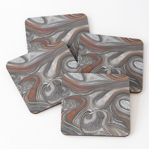 Item preview, Sardonyx Inspired Design With A Touch Of Silver (02) designed and sold by DEBPIX.