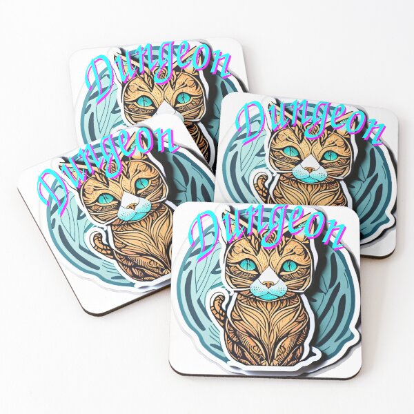Item preview, Dungeon Meowster Funny Nerdy-Gamer Cat designed and sold by Lyesink.