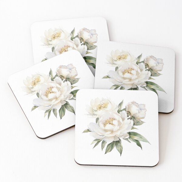 Item preview, Beautiful white peony bunch designed and sold by Ilze Lucero.