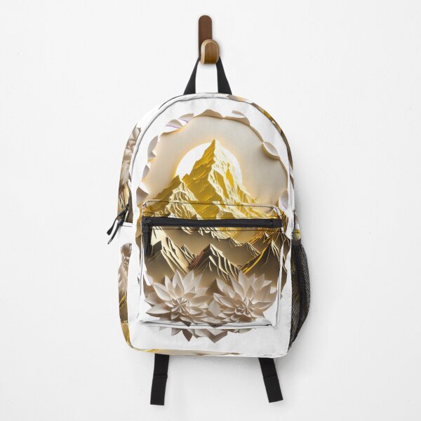 Item preview, Paper quilling art - Golden mountains ! designed and sold by UmagineArts.