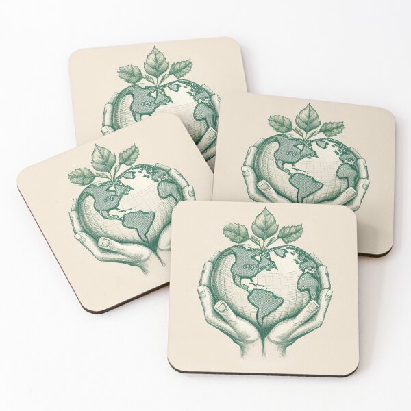Item preview, Ecoliving Save the Planet Earth Day designed and sold by Aurora Hues.