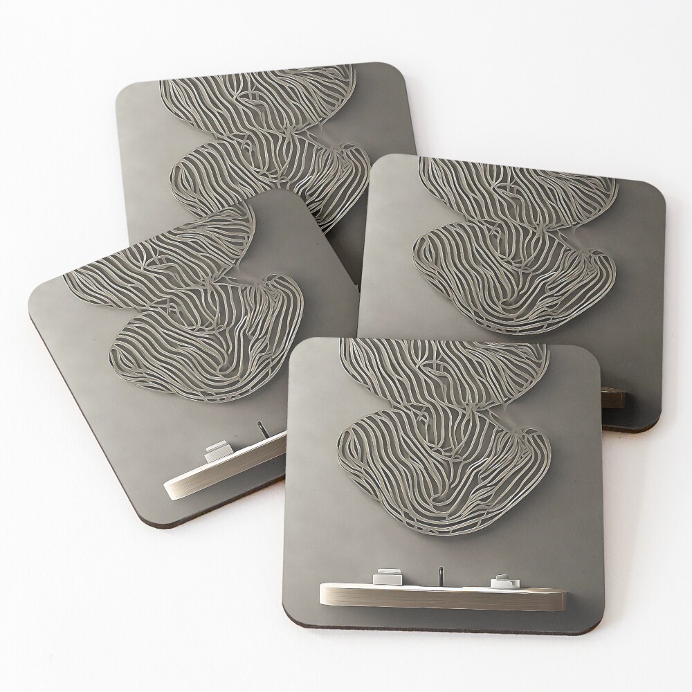 Item preview, Coasters (Set of 4) designed and sold by ART-ISM-.