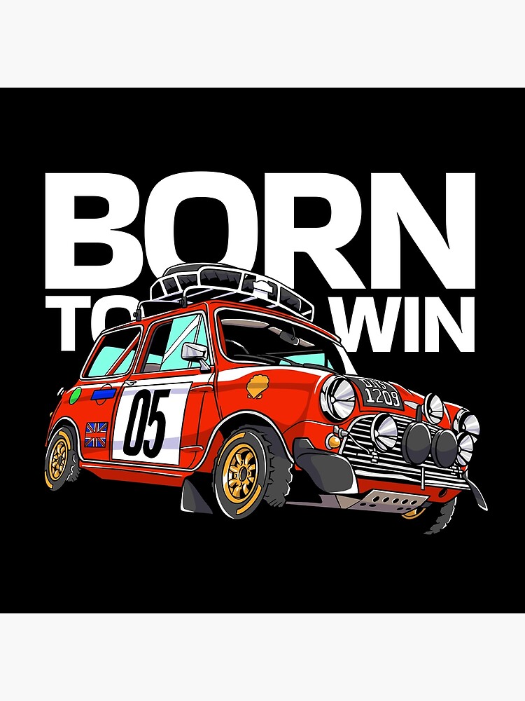 Classic Mini Rally Car