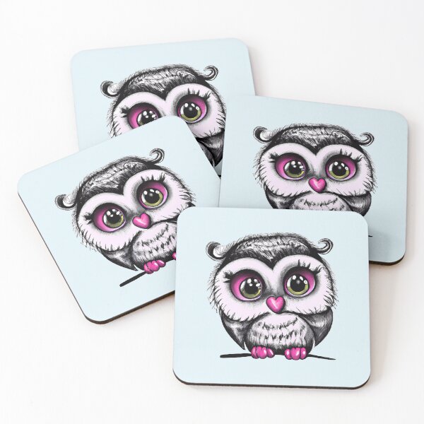 Item preview, Cute owl on a tree designed and sold by TheScruffyGoose.