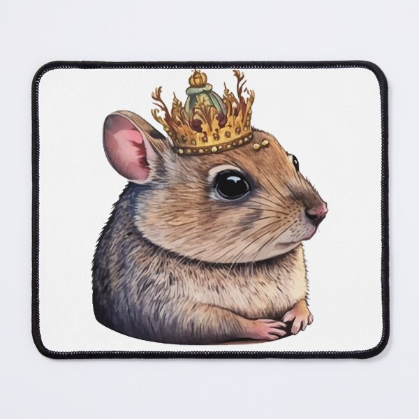 Item preview, Degu Wearing a Crown designed and sold by k3rstman1.