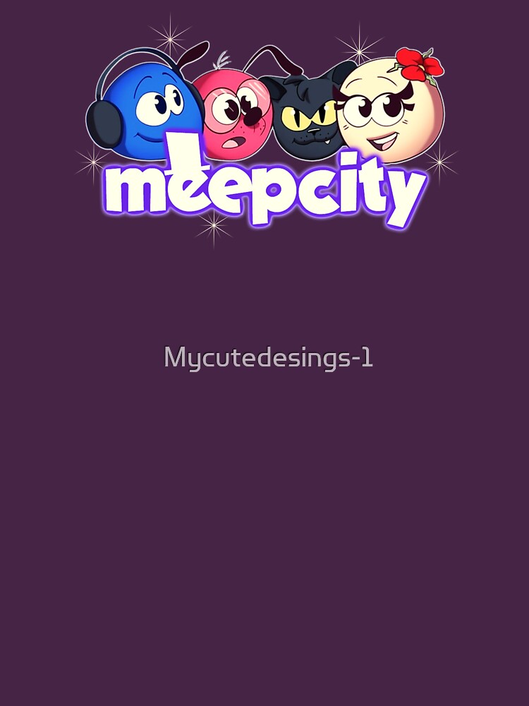 Meep City Roblox. Pink gifts for roblox Meep City video game lovers.  Sticker for Sale by Mycutedesings-1