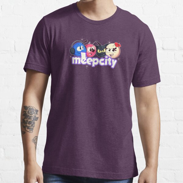 Meep City Roblox. Pink gifts for roblox Meep City video game lovers. Kids  T-Shirt for Sale by Mycutedesings-1