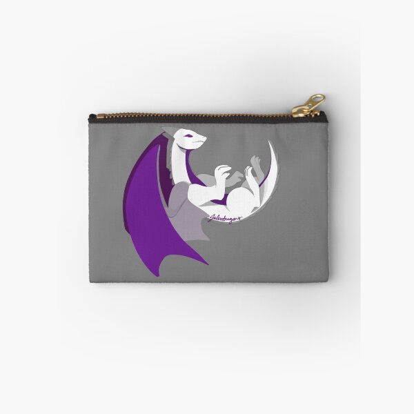 Item preview, Gray Asexual Pride Half Dragon designed and sold by Julesdragons.