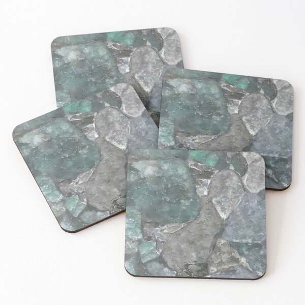 Item preview, Variscite Inspired Design With A Touch Of Silver (02) designed and sold by DEBPIX.
