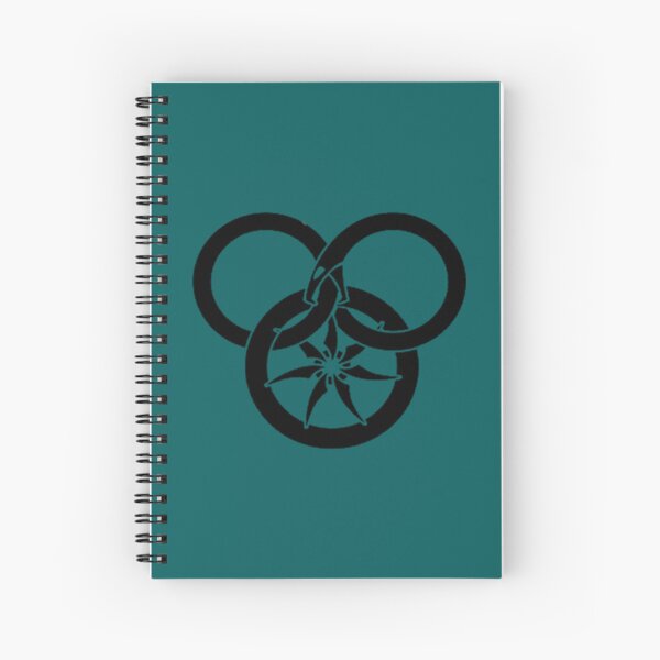 Brandon Sanderson Cosmere Symbol Spiral Notebook by Wilbuw Eaden