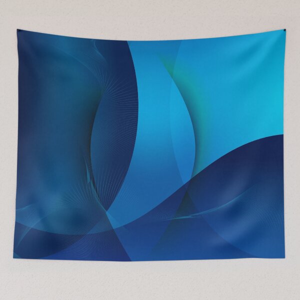 Item preview, Blue Abstraction Abstract Art designed and sold by Bruce ALMIGHTY Baker.