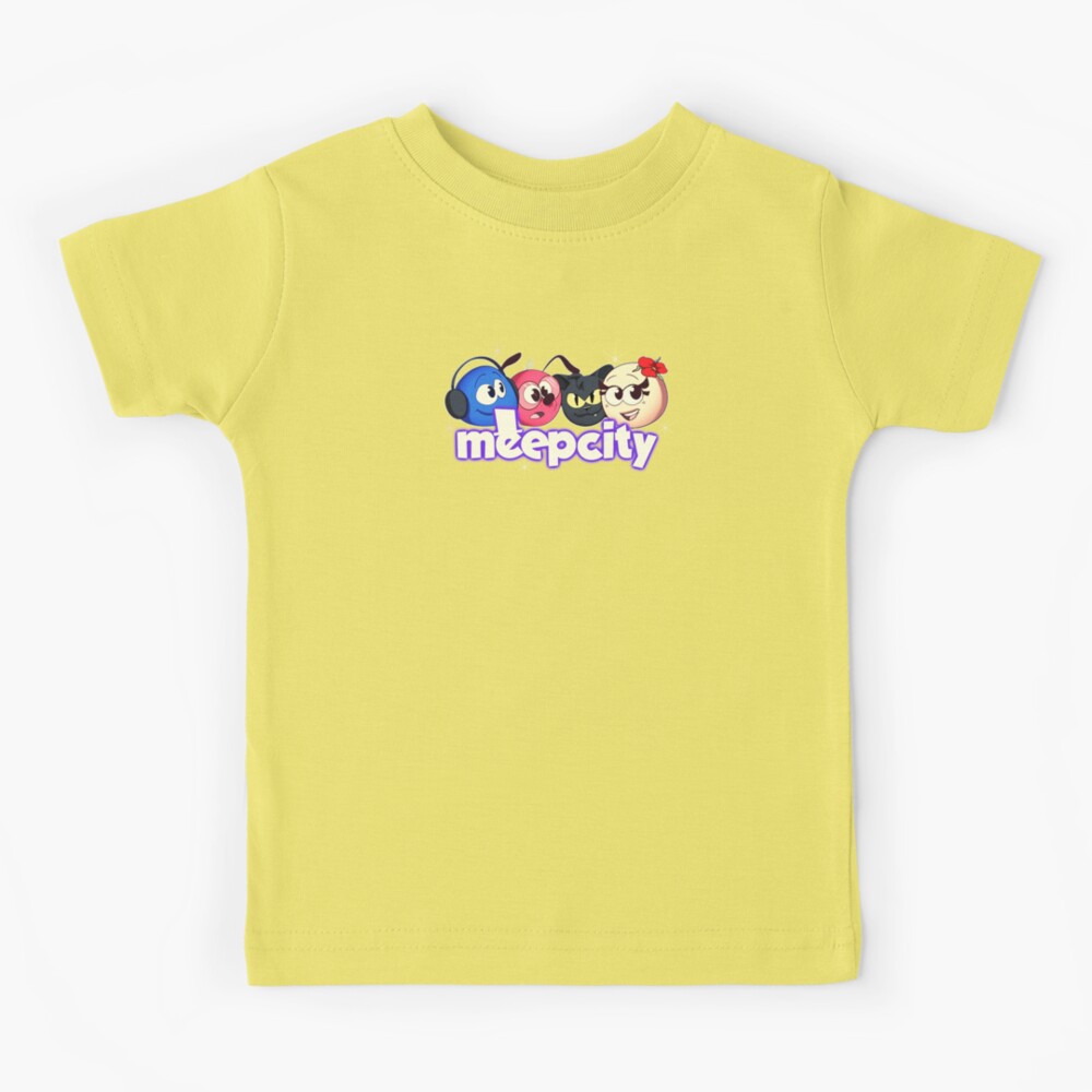 Meep City Roblox. Pink gifts for roblox Meep City video game lovers. Kids  T-Shirt for Sale by Mycutedesings-1