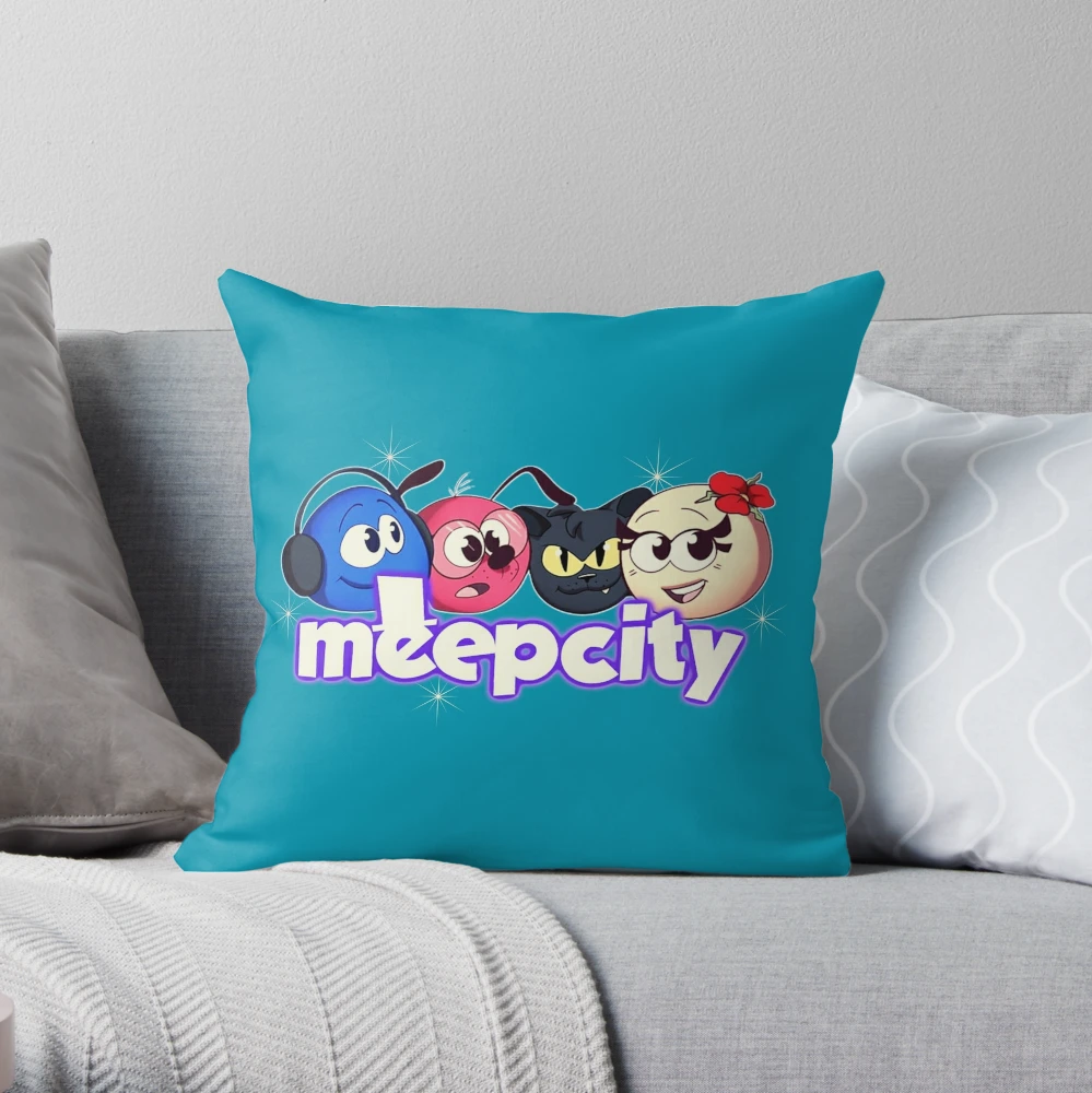 Meep City Roblox. Blue gifts for roblox Meep City video game lovers.  Hardcover Journal for Sale by Mycutedesings-1