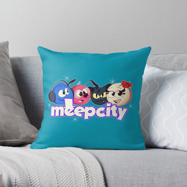 Meep City Roblox. Blue gifts for roblox Meep City video game lovers.  Canvas Print for Sale by Mycutedesings-1