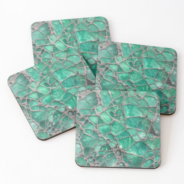 Item preview, Variscite Inspired Design With A Touch Of Silver (03) designed and sold by DEBPIX.