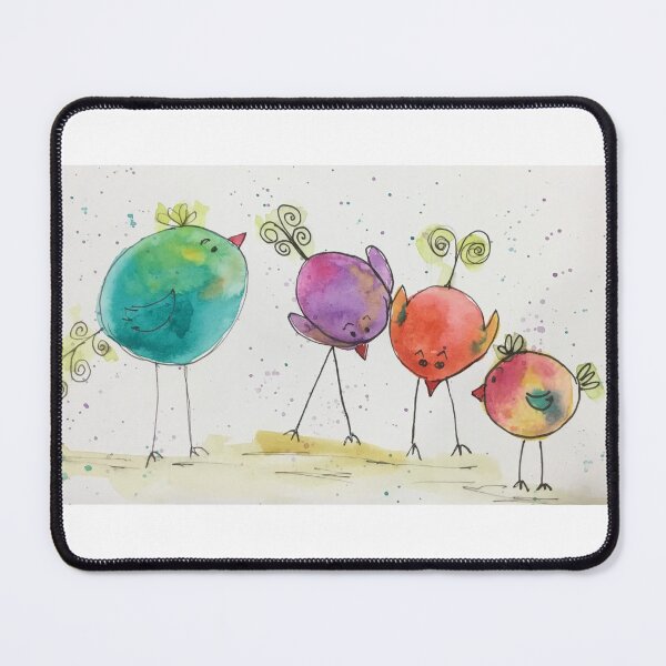 Item preview, Funny birds designed and sold by Dolores Winkler.