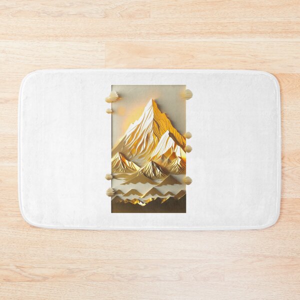 Item preview, Paper quilling art - Abstract Golden mountains  designed and sold by UmagineArts.