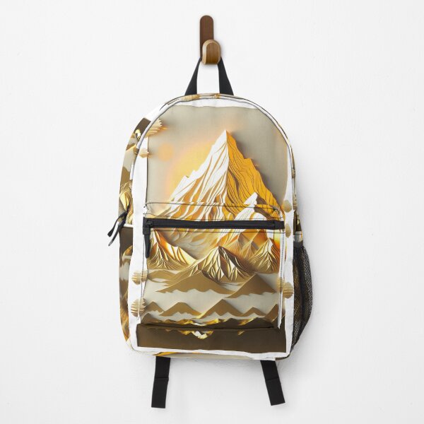Item preview, Paper quilling art - Abstract Golden mountains designed and sold by UmagineArts.