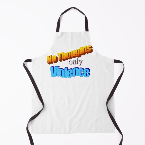 Item preview, No Thoughts only Violence | word art | nostalgia designed and sold by Rooseveltjpeg.