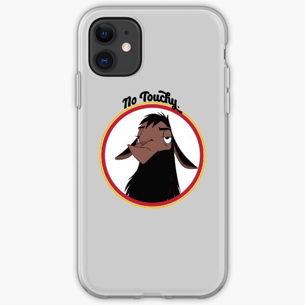 Kuzco NO TOUCHY sad llama emperor's new groove emperor david spade back off no touch funny gift iPhone Soft Case