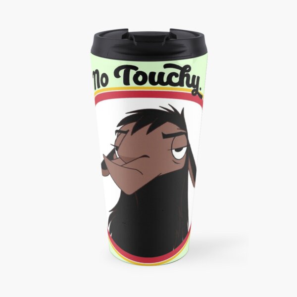 Kuzco NO TOUCHY sad llama emperor's new groove emperor david spade back off no touch funny gift Travel Mug