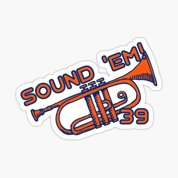 Sound The Trumpets - Edwin Diaz - NYM Sticker for Sale by