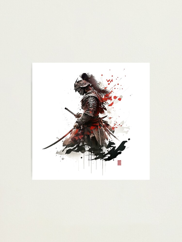 Thumbnail 1 of 3, Photographic Print, Japanese SAMURAI designed and sold by Selooop.
