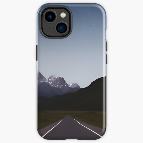 Mountain peaks Sleep in the darkness of the night.  Quiet valleys are full of fresh haze iPhone Tough Case