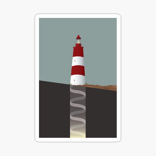 Topographical Anomaly Sticker
