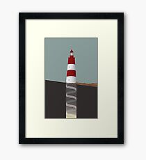 Topographical Anomaly Framed Print
