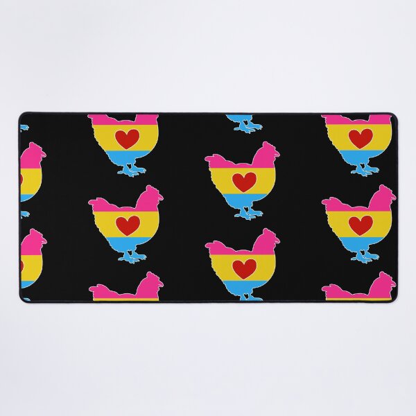 Item preview, Chicken Lover - LGBTQ Pansexual Flag Heart 02 designed and sold by Puddmuppy.