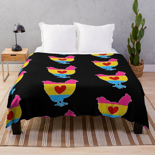 Item preview, Chicken Lover - LGBTQ Pansexual Flag Heart 02 designed and sold by Puddmuppy.