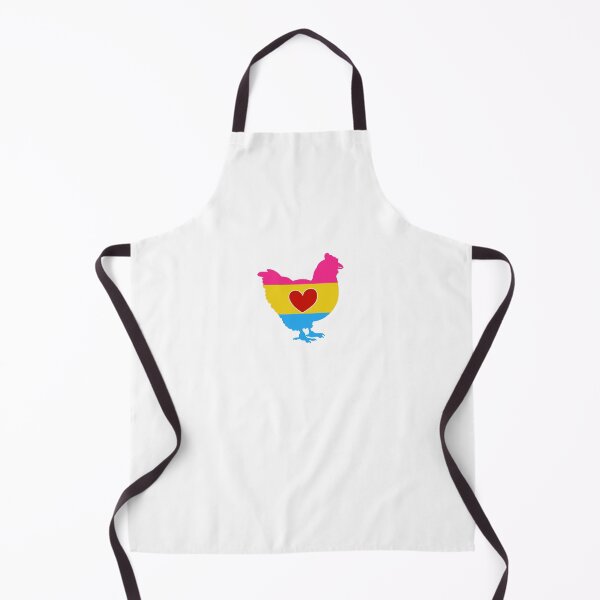 Item preview, Chicken Lover - LGBTQ Pansexual Flag Heart 02 White designed and sold by Puddmuppy.