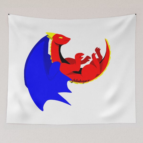 Item preview, Polyamorous Pride Half Dragon designed and sold by Julesdragons.