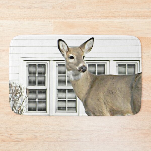 Item preview, Deer and Cottage No.1 designed and sold by MaryLinH.