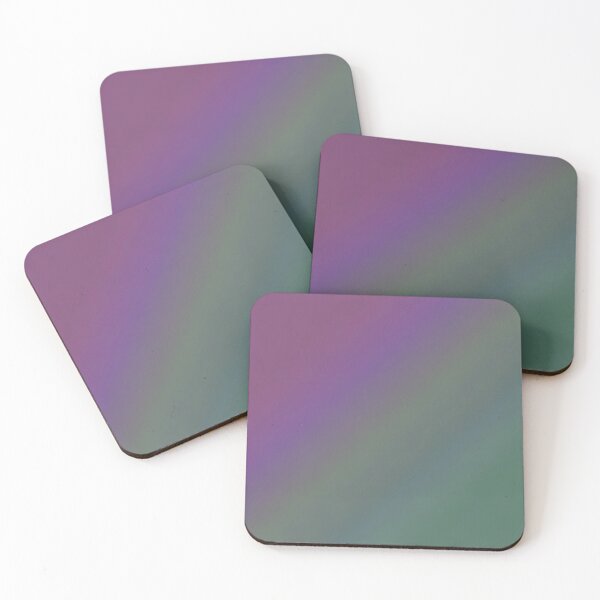 Item preview, Pink Orchid Green Blue Diagonal Muted Color Gradient designed and sold by kattakitty.