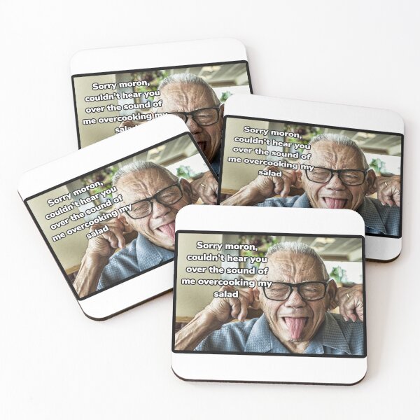 Item preview, Sorry Moron… designed and sold by StickerSuite.