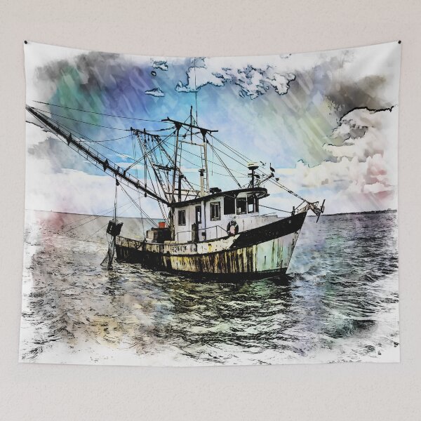 Item preview, The Rusty Shrimper designed and sold by JohnDSmith.