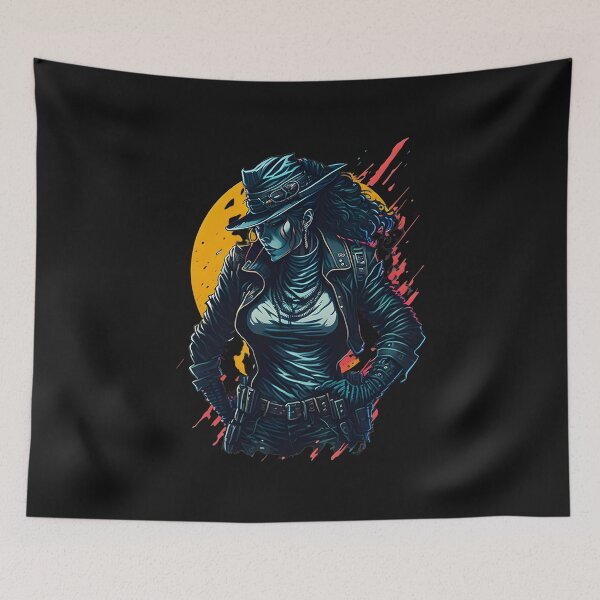 Item preview, Wild West II - Female Gun Slinger Collection Our Anime- Gaming Character Design  designed and sold by Chromatic-Art.